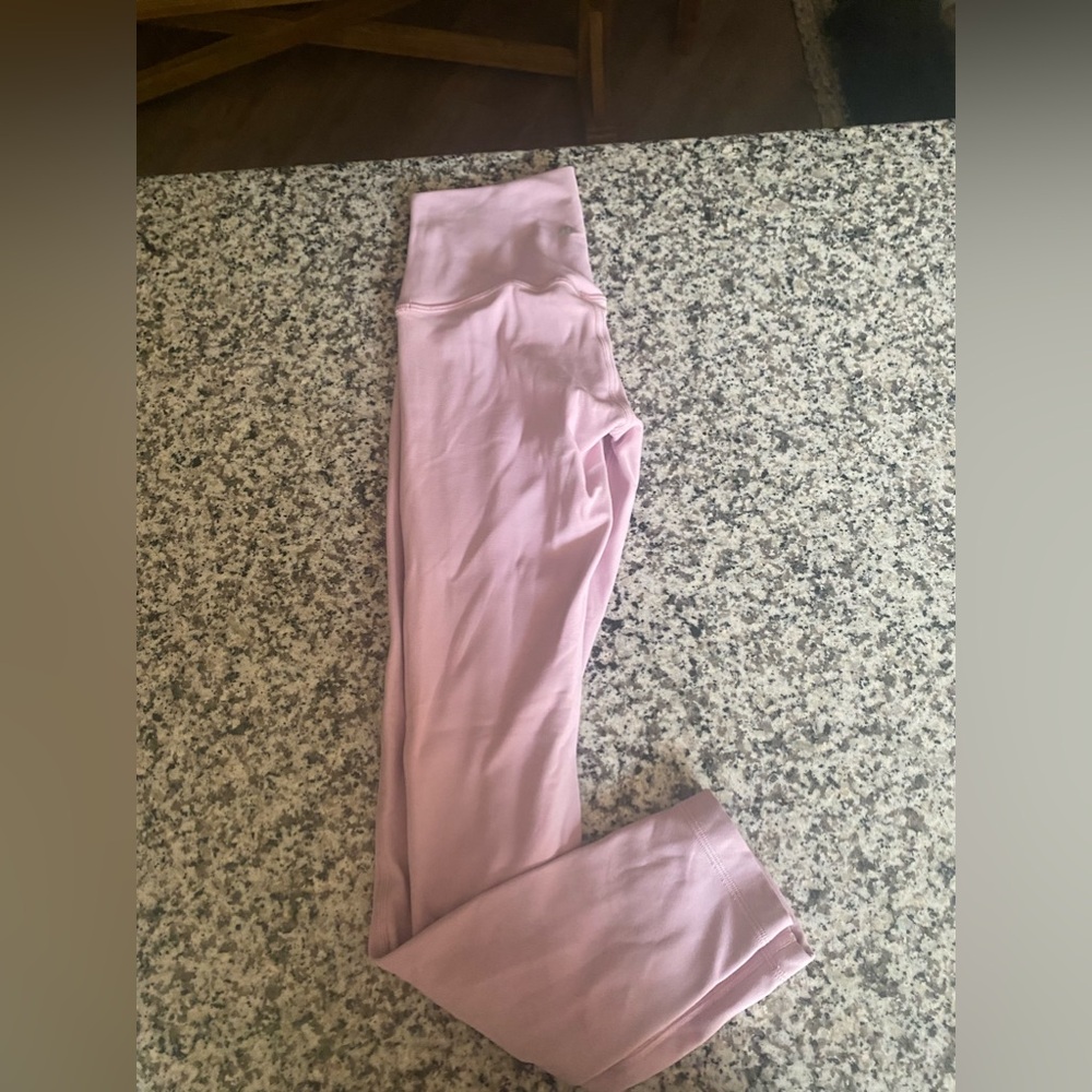 Pink Lululemon Leggings